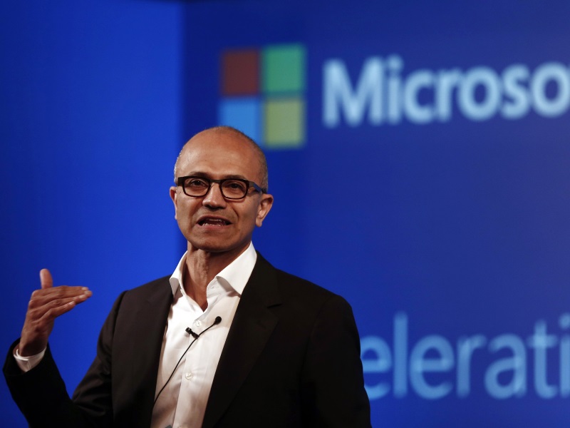 Microsoft Interested in Working With Indian Entrepreneurs: Nadella