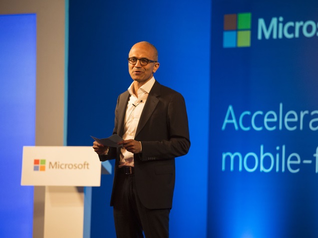 Microsoft CEO Nadella Meets PM Modi; Keen to Partner in Digital India Initiative