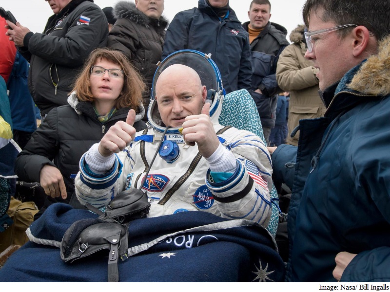 Nasa's Scott Kelly Returns to Earth After Record Year in Space