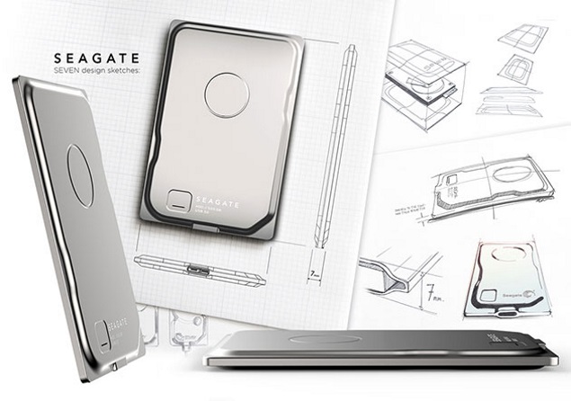 CES 2015: Seagate Seven 'Thinnest' Portable HDD and LaCie Mirror Launched
