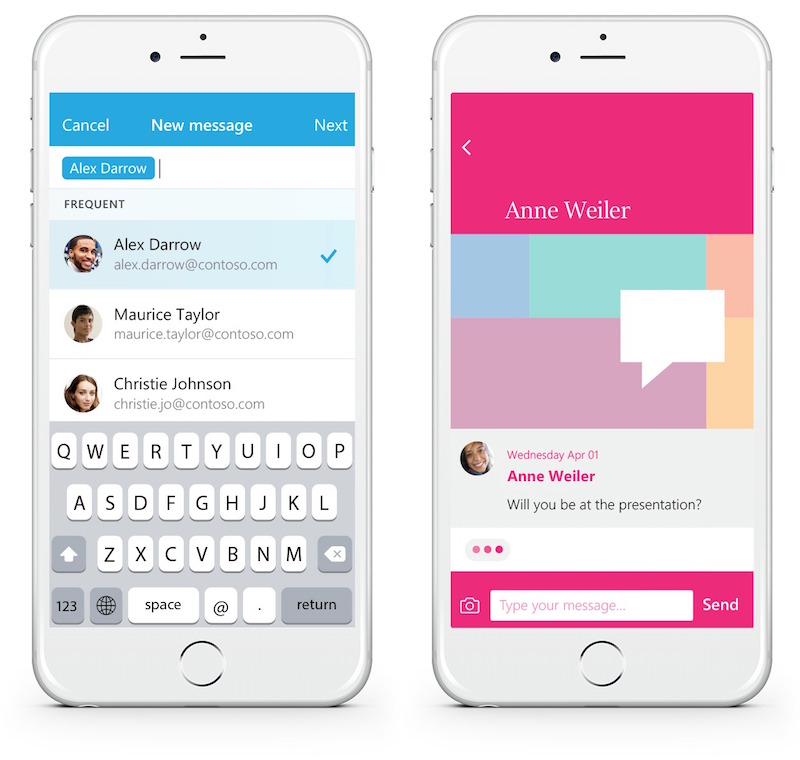 Microsoft Launches 'Send' Email Client That Works Like a Messaging App