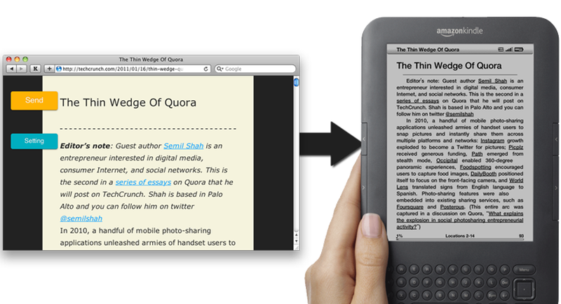 Read this later How to use your Kindle as a device
