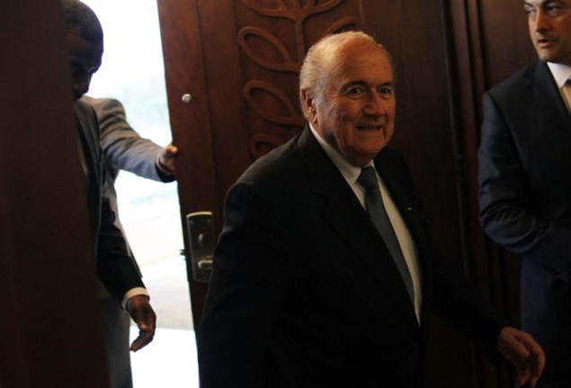 FIFA President Blatter's Twitter account hacked