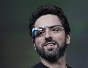 With Page voiceless, Brin appears at Google I/O show 