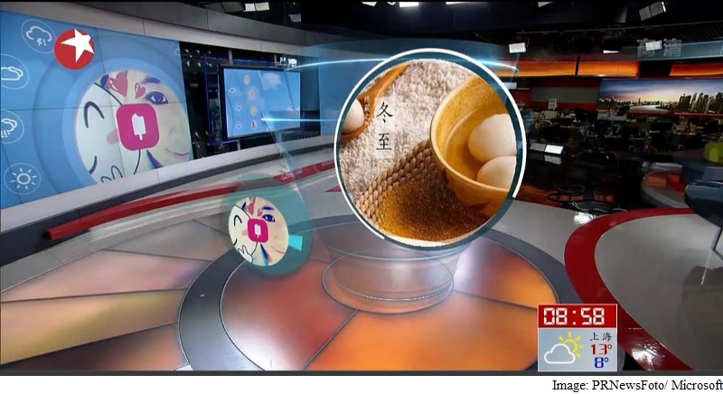 Microsoft's AI Tech Powers Shanghai TV Station's New Weather Reporter