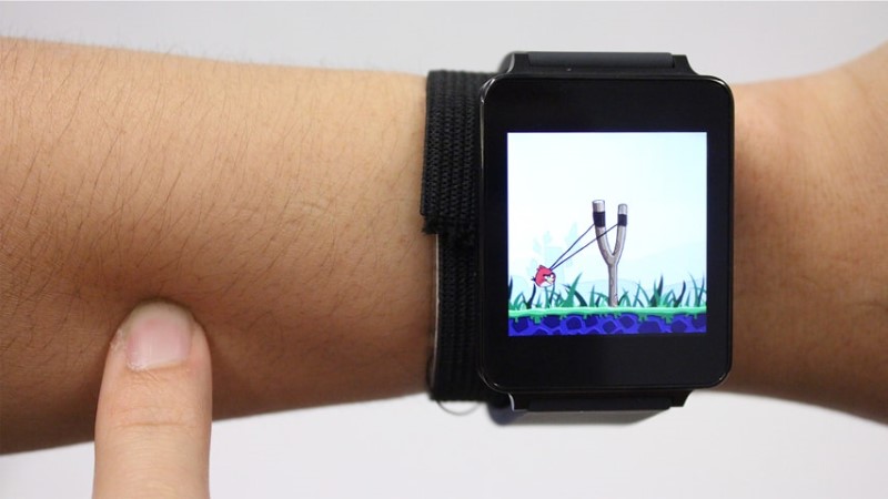 SkinTrack Turns Your Arm Into a Smartwatch Touchpad