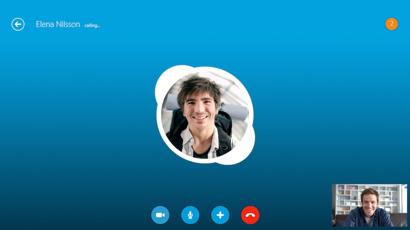 skype call