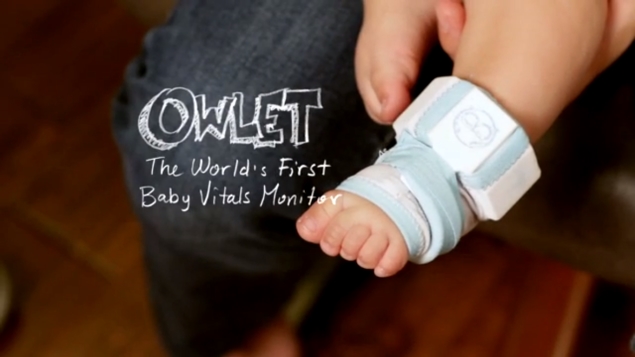 'Smart' socks that let parents track baby's health