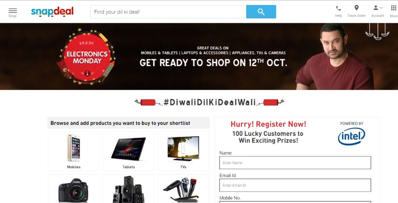 Snapdeal Electronics Monday and Amazon Great Indian Festive Sale: Deals on Yu Phones
