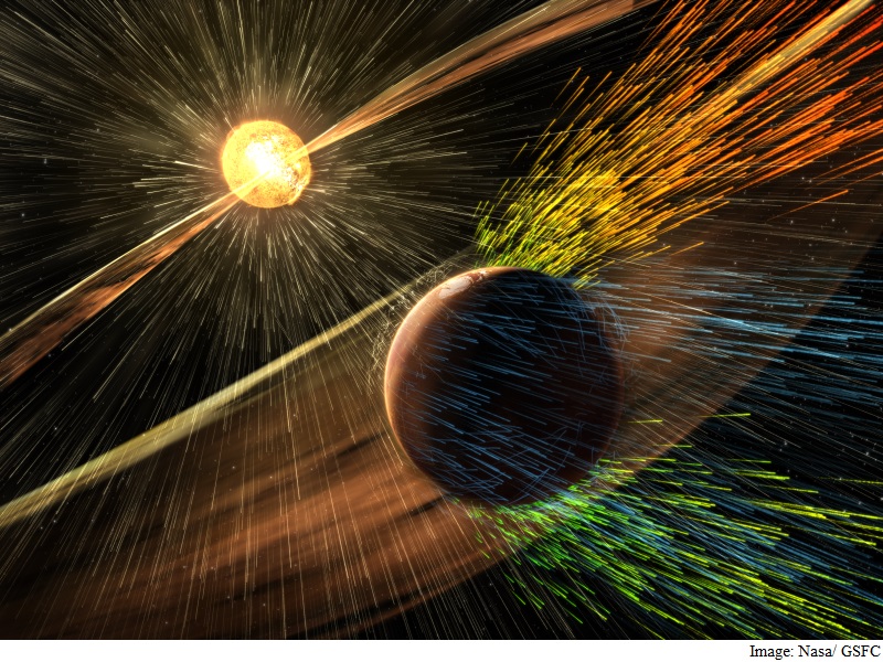 Spacecraft Reveals How Sun Storms Killed Mars' Atmosphere