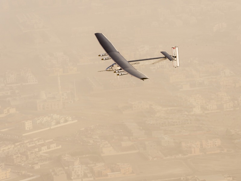 Solar-Powered Plane Lands in California After Pacific Crossing
