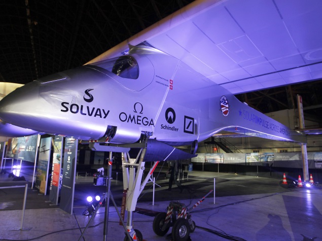 Solar-Powered Aircraft Starts Second Leg of Round-the-World Bid