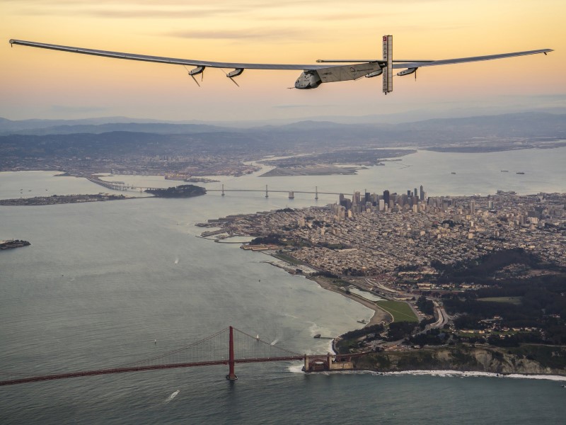 Solar Impulse 2 Lands in Arizona on Round-the-World Flight