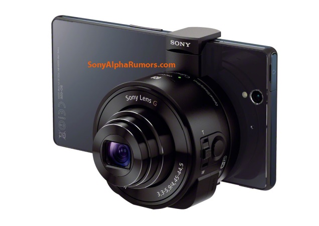 Sony's 'lens cameras' that can be attached to iPhone and Android smartphones spotted in the wild