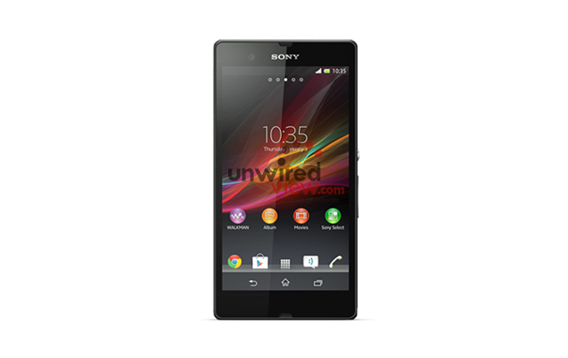 Sony Xperia Z first press shot leaked