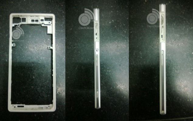 Sony smartphone with Xperia Z1-like metal frame spotted in the wild