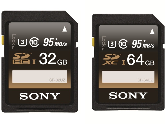 Sony Launches UZ Series UHS-1 U3 SD Cards in India With 95MB/s Read Speed
