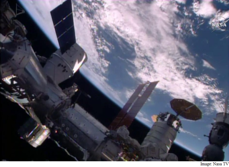 SpaceX Cargo Arrives at Crowded Space Station