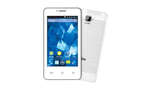 Spice Smart Flo Mettle 4X Android smartphone available online at Rs. 4,299