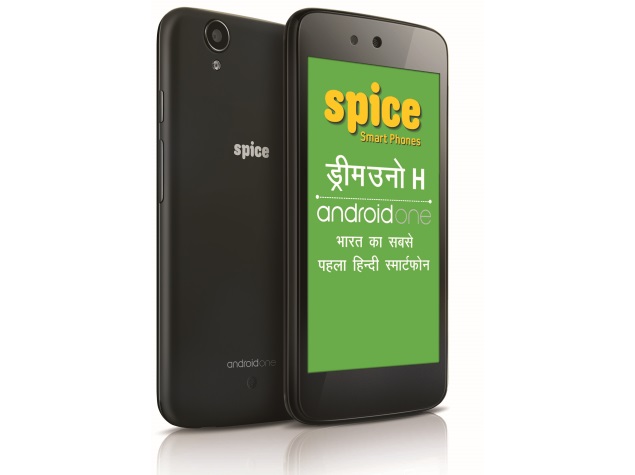 Spice Dream Uno H Android One Phone Launched at Rs. 6,499