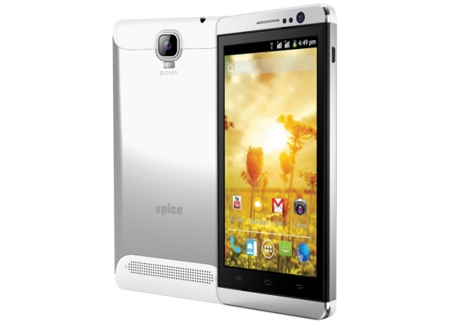 Spice Smart Flo Mettle Icon with 5-inch display, 3G support launched at Rs. 6,999