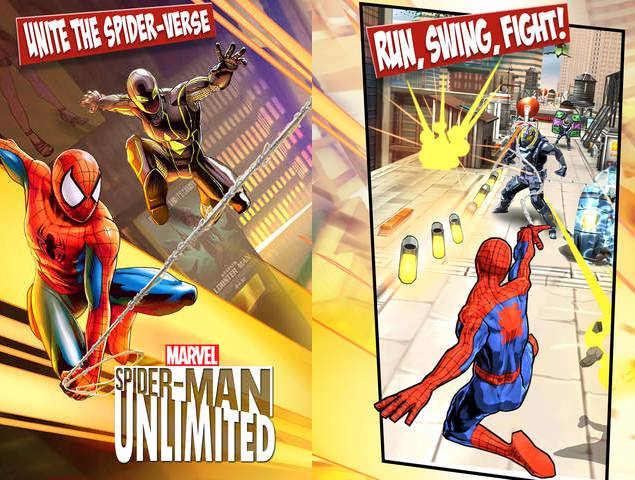 spiderman unlimited game free