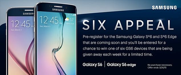 Samsung Galaxy S6, Galaxy S6 Edge Promotion Leaks Design and Names