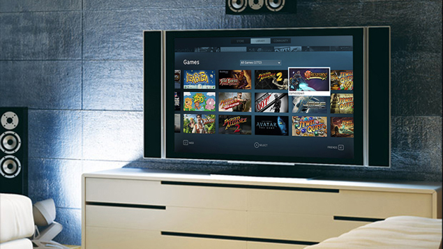 Steam brings its games to the living room with Big Picture