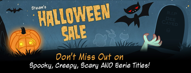 Steam offering a Halloween sale with up to 75 percent off on spooky titles