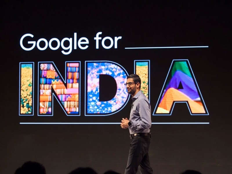 Google CEO Sundar Pichai Outlines Vision to Brings Millions of Indians Online