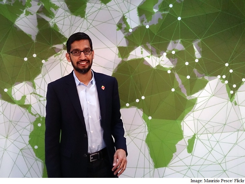 Sundar Pichai to Host 'Google for India' New Delhi Event Next Week Sundar Pichai to Host 'Google for India' New Delhi Event Next Week
