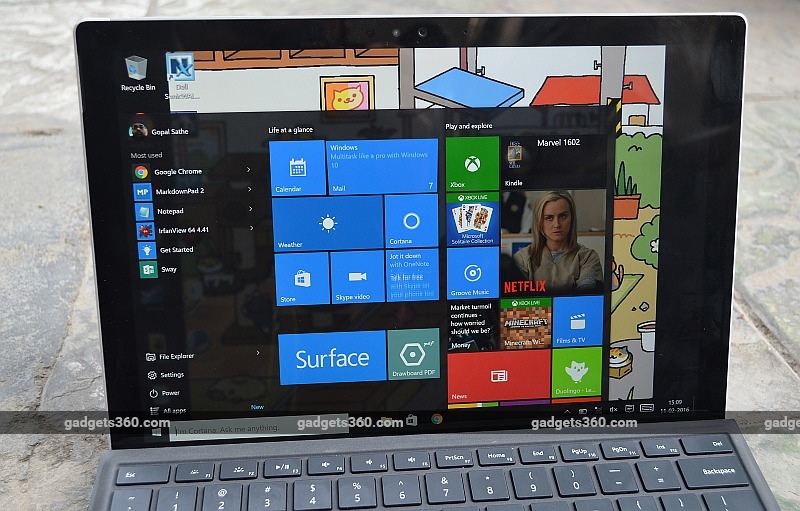 Microsoft Surface Pro 4 Gets Limited Period Exchange Offer in India