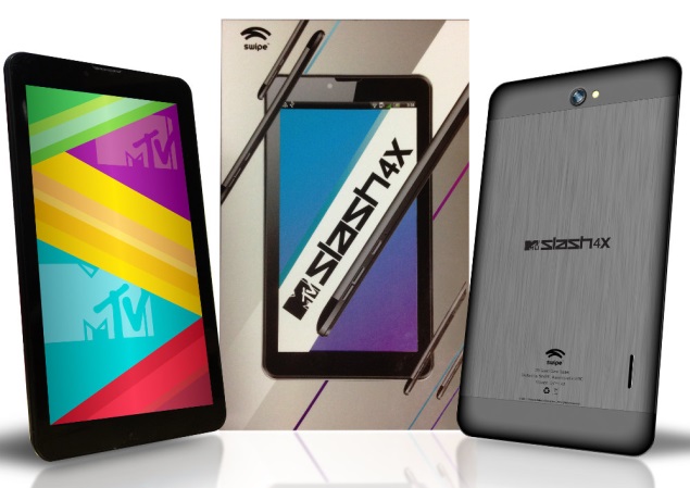 Swipe MTV Slash 4X voice-calling Android 4.2 tablet launched at Rs. 9,999