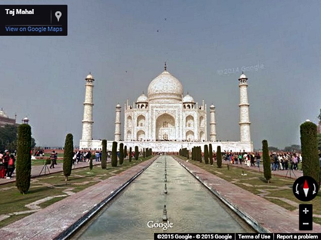India's Taj Mahal Among Top Google Street View Destinations in Asia