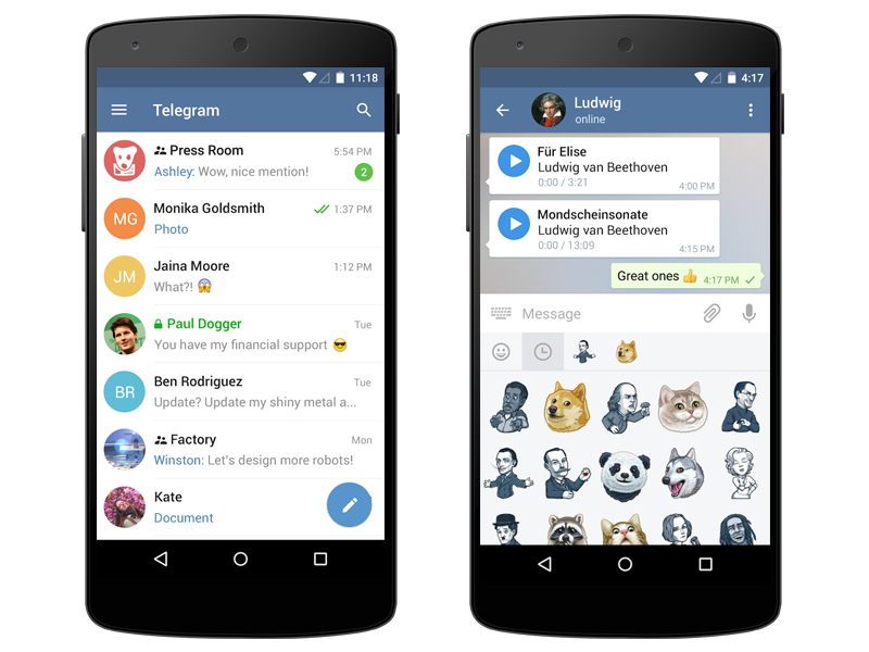 Telegram 3.6 Gmail 6.0 Peach Spark and More Apps This 