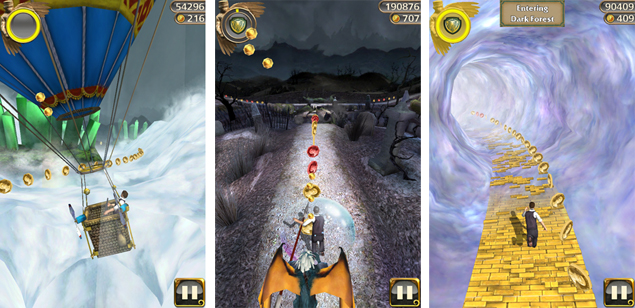 Windows Phone App: Temple Run: Oz 