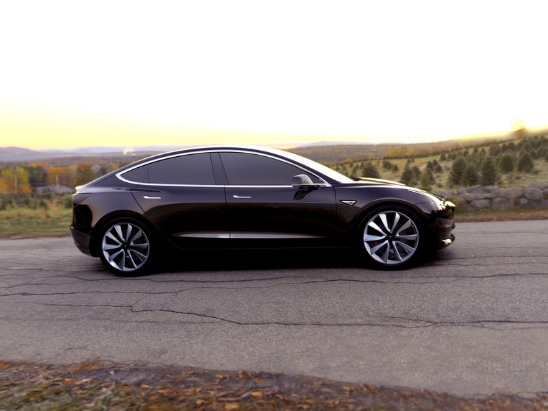 Tesla CEO Says Almost 400,000 Orders Received for Model 3