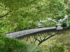 Robot to 3D-Print Steel Canal Bridge in Amsterdam