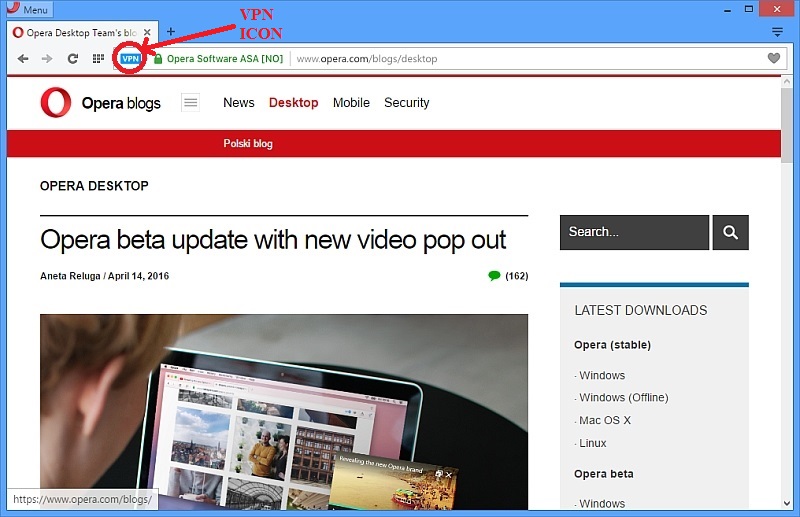 Opera Is Bundling A Free Vpn With Its Browser On Windows And Mac Ndtv Gadgets 360