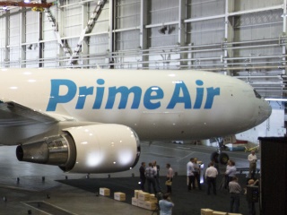 Amazon One is Amazon's First Branded Cargo Plane