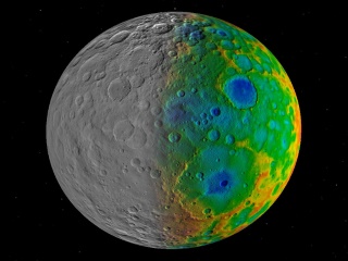 Missing Craters on Dwarf Planet Ceres Intrigue Scientists