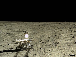 Chinese Rover Discovers New Type of Volcanic Rock on Moon
