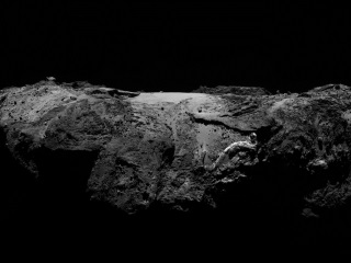 Water Ice Found on Surface of Comet 67P: Study