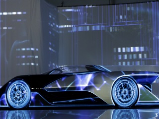 Faraday Future Unveils Batmobile-Style Electric Car to 'Redefine Mobility'