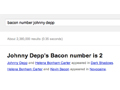 Google search reveals celebrity closeness with Six Degrees of Kevin Bacon