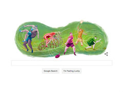 Commonwealth Games 2014 Opening Day Featured in Wednesday's Google Doodle