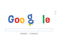 Friday's World Cup 2014 Google Doodle Continues Focus on Football Skills