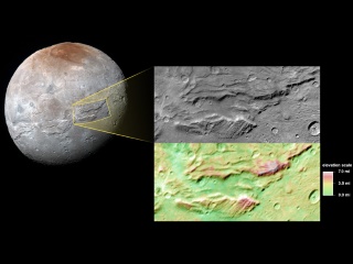 Super Grand Canyon Spotted on Pluto&#039;s Moon Charon