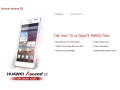 Huawei Ascend D2 and Ascend W1 listed as 'upcoming' on the company's India website