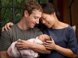 Mark Zuckerberg, Now a Father, Will Give Away Most of His Money to New Foundation